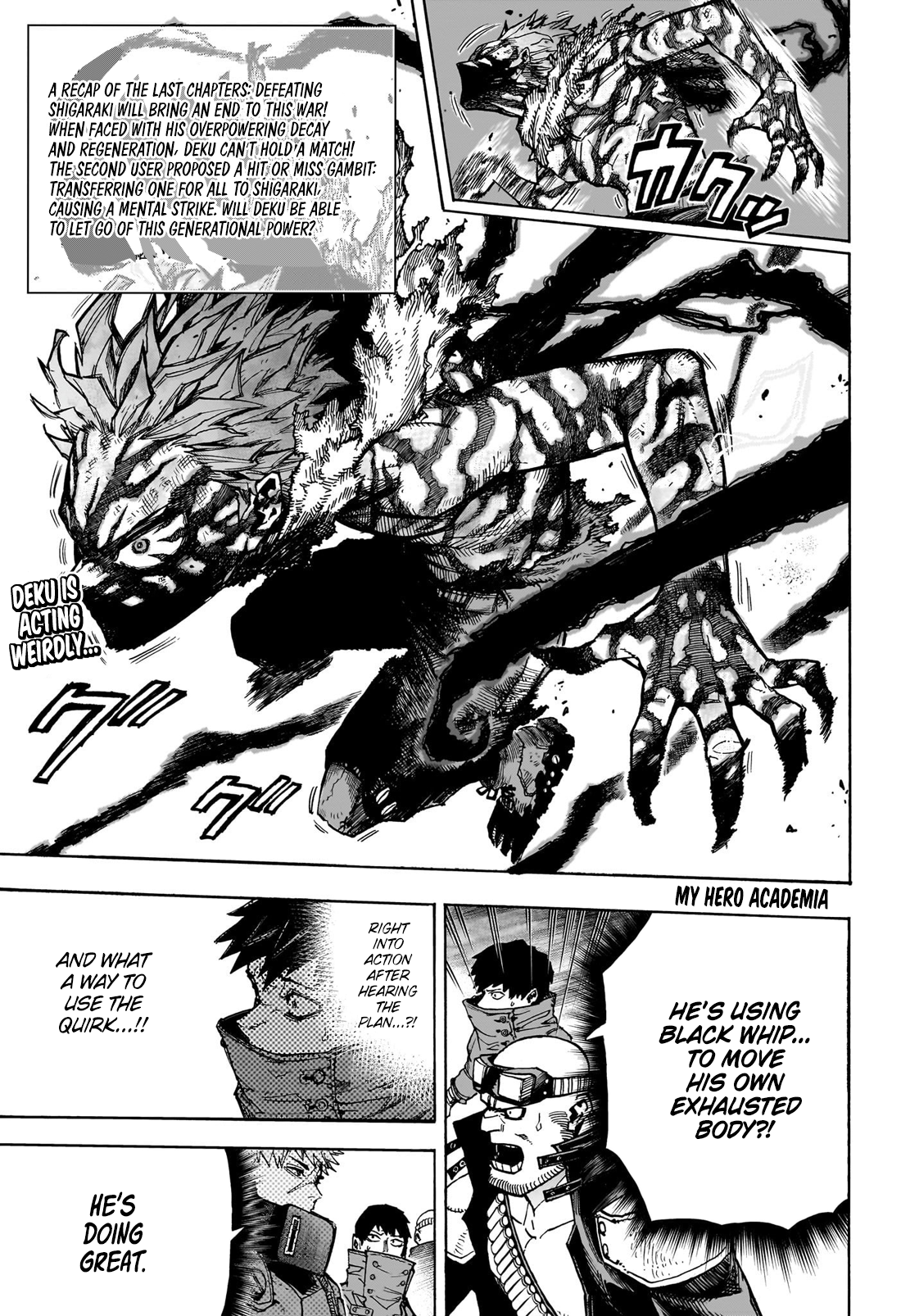 Boku no Hero Academia Chapter 414 1